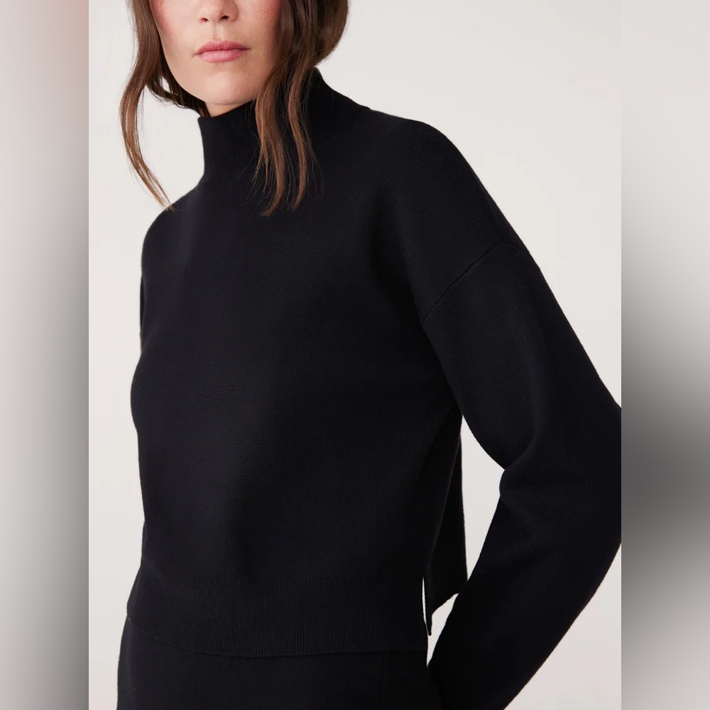 NWT Frank and Oak Compact Mockneck Sweater
